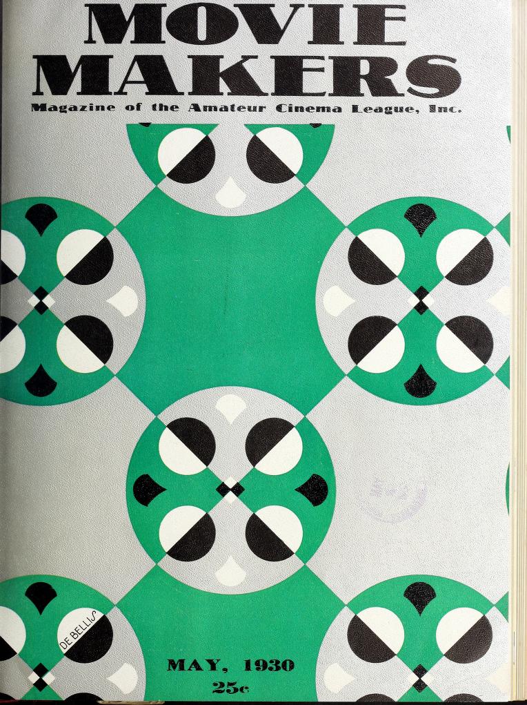 MOVIE MAKERS magazine side cover Issue 41 May 1930