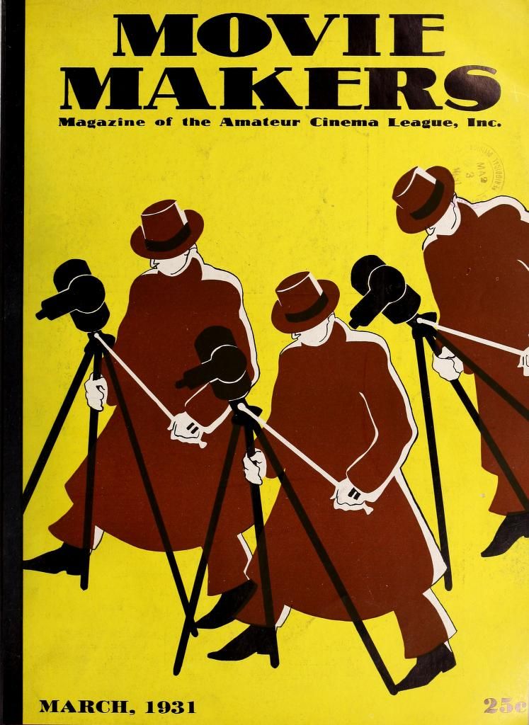 MOVIE MAKERS magazine side cover Issue 53 March 1931