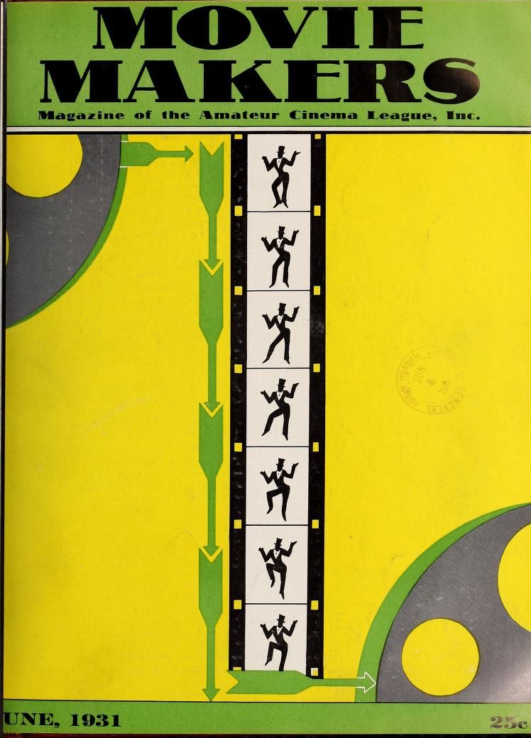 MOVIE MAKERS magazine side cover Issue 59 June 1931