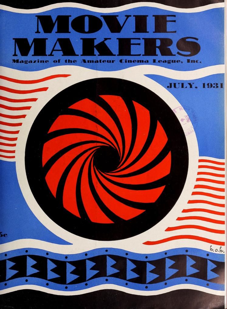 MOVIE MAKERS magazine side cover Issue 61 July 1931