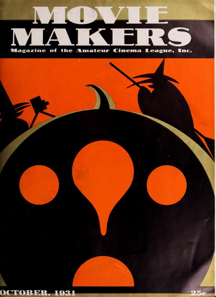 MOVIE MAKERS magazine side cover Issue 68 October 1931