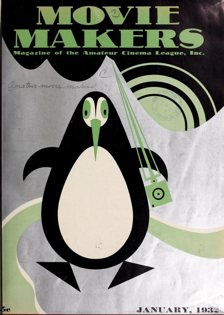 MOVIE MAKERS magazine side cover Issue 74 January 1932