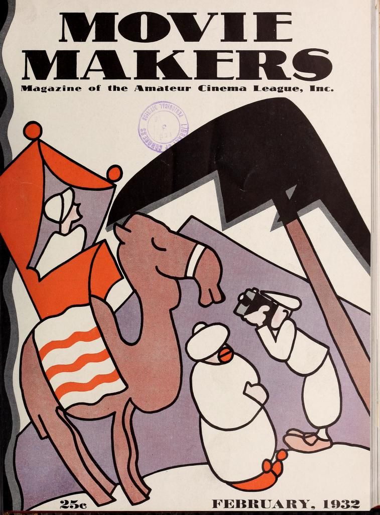 MOVIE MAKERS magazine side cover Issue 76 February 1932
