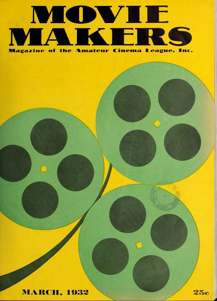 MOVIE MAKERS magazine side cover Issue 78 March 1932