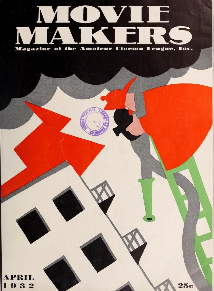 MOVIE MAKERS magazine side cover Issue 80 April 1932