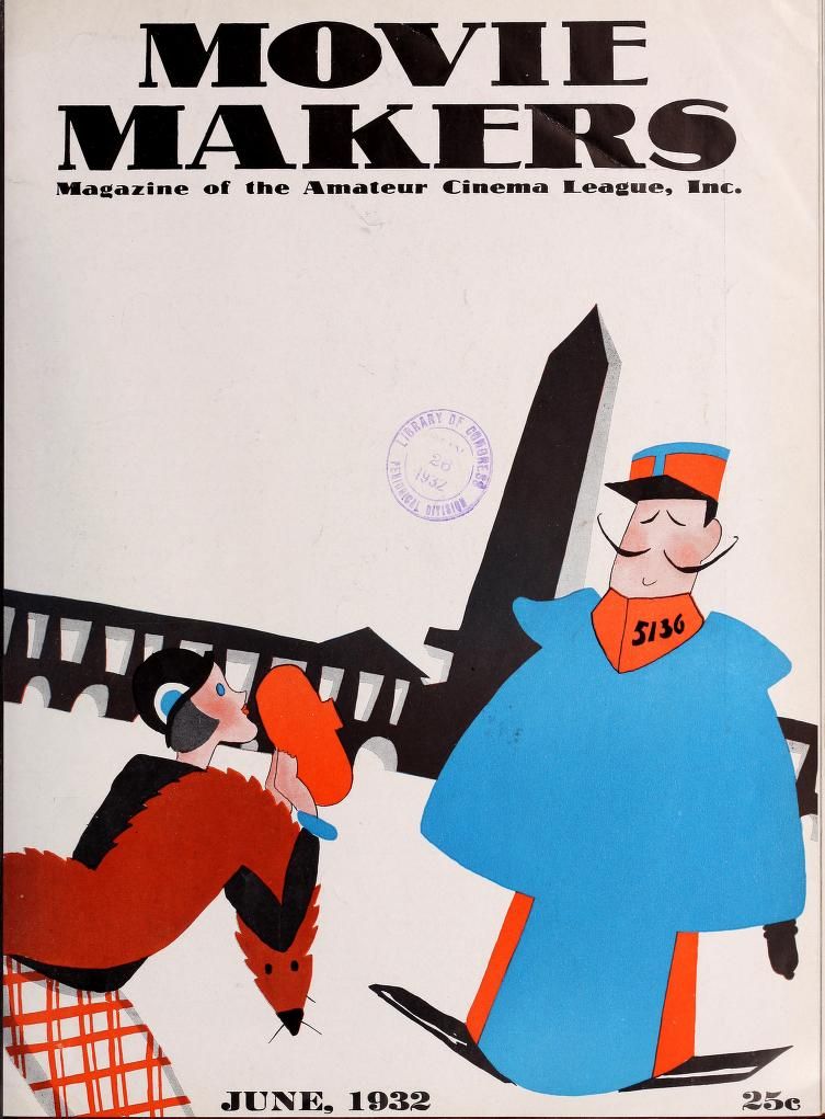 MOVIE MAKERS magazine side cover Issue 84 June 1932