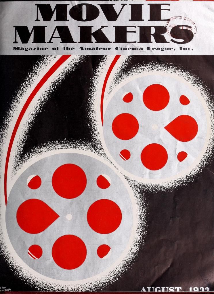 MOVIE MAKERS magazine side cover Issue 88 August 1932