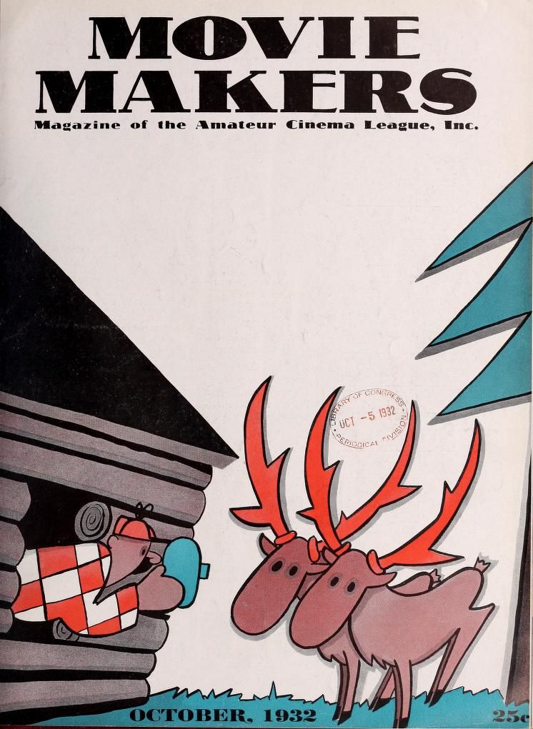 MOVIE MAKERS magazine side cover Issue 92 October 1932