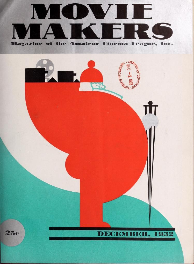 MOVIE MAKERS magazine side cover Issue 96 December 1932