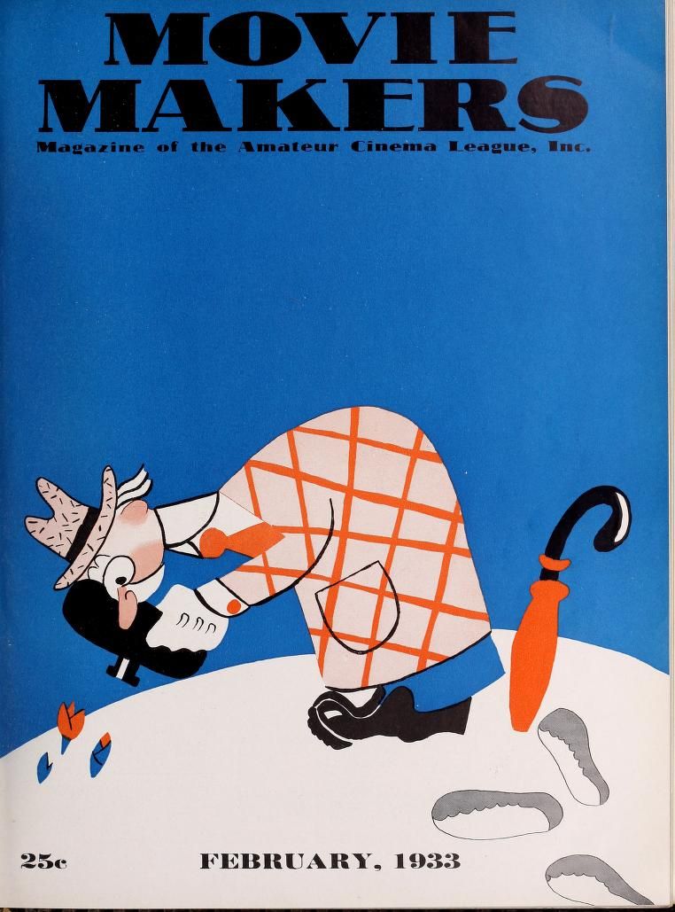MOVIE MAKERS magazine side cover Issue 99 February 1933