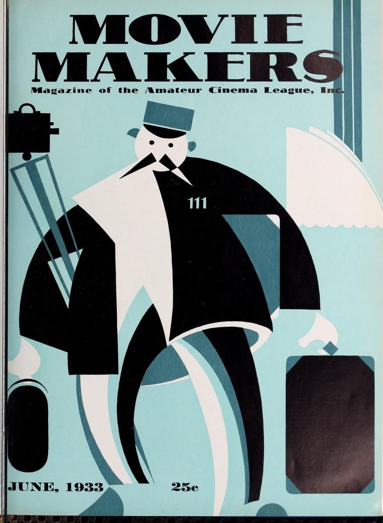 MOVIE MAKERS magazine side cover Issue 107 June 1933