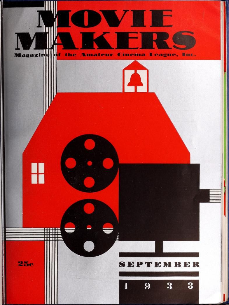 MOVIE MAKERS magazine side cover Issue 113 September 1933