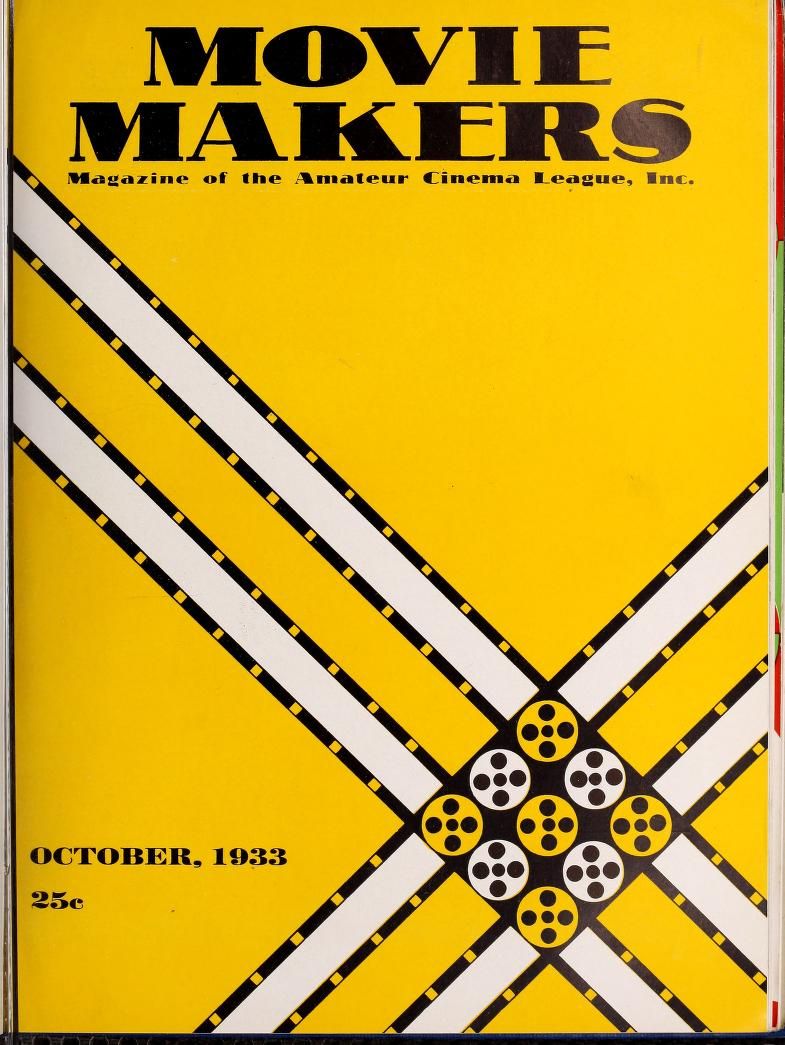MOVIE MAKERS magazine side cover Issue 115 October 1933