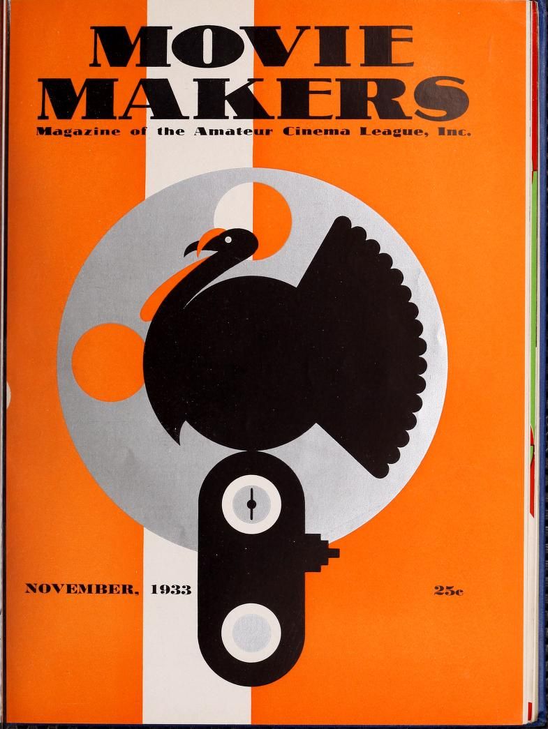 MOVIE MAKERS magazine side cover Issue 117 November 1933