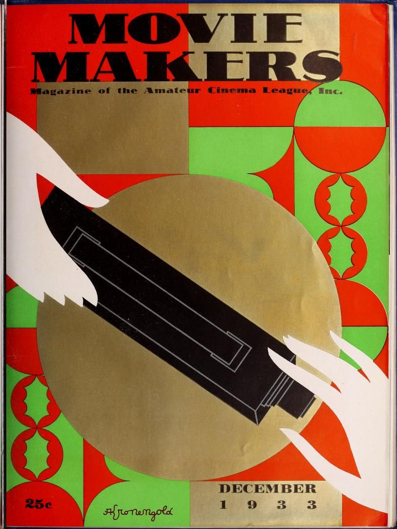MOVIE MAKERS magazine side cover Issue 119 December 1933