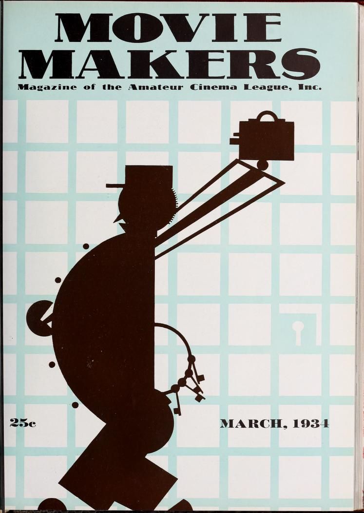 MOVIE MAKERS magazine side cover Issue 123 March 1934