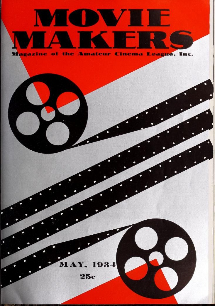 MOVIE MAKERS magazine side cover Issue 125 May 1934