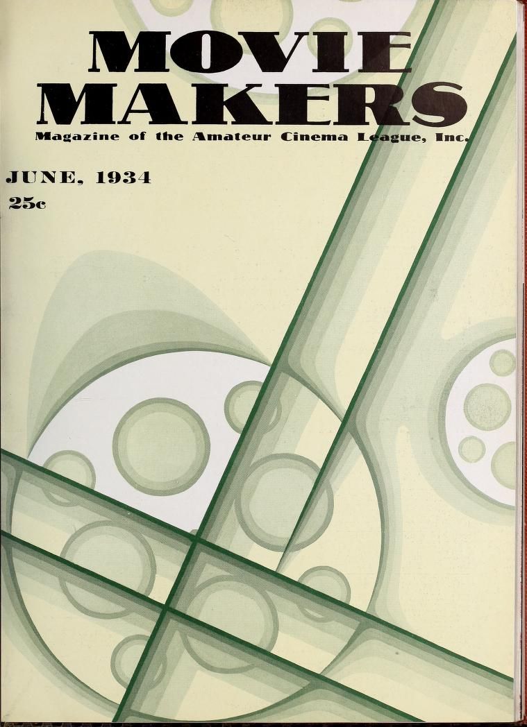 MOVIE MAKERS magazine side cover Issue 126 June 1934