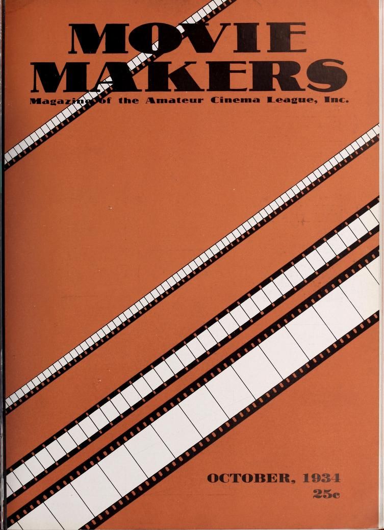 MOVIE MAKERS magazine side cover Issue 130 October 1934