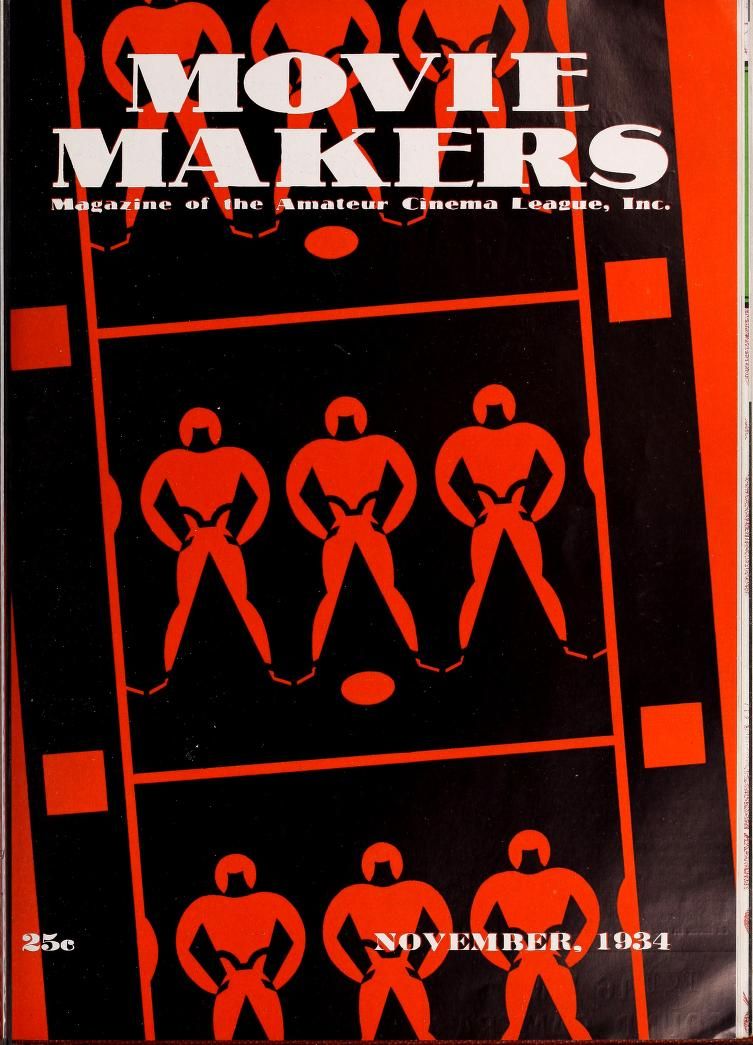 MOVIE MAKERS magazine side cover Issue 131 November 1934