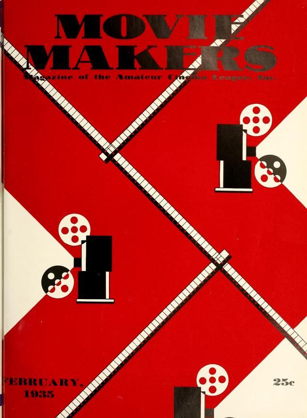 MOVIE MAKERS magazine side cover Issue 134 February 1935