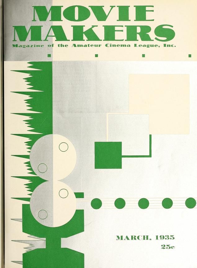 MOVIE MAKERS magazine side cover Issue 135 March 1935