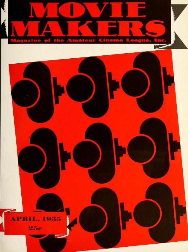 MOVIE MAKERS magazine side cover Issue 136 April 1935