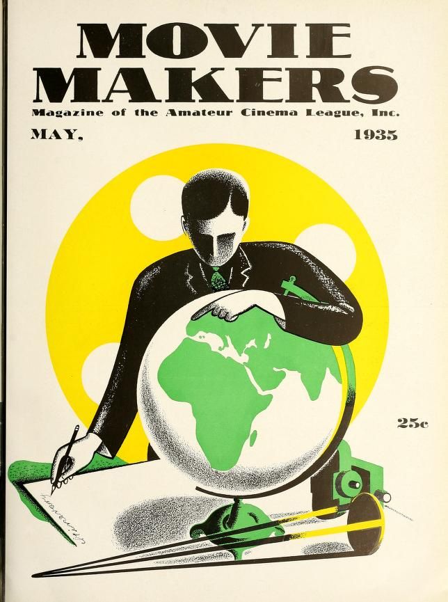 MOVIE MAKERS magazine side cover Issue 137 May 1935