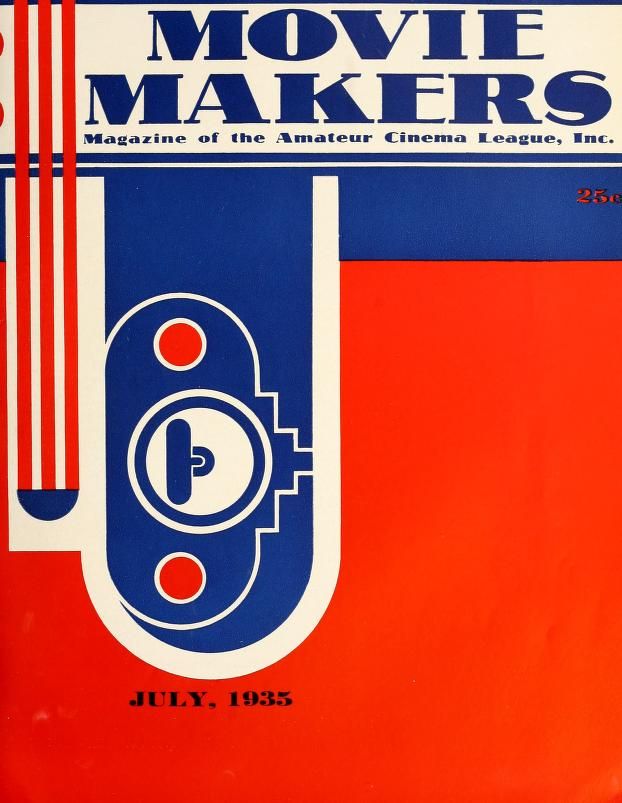 MOVIE MAKERS magazine side cover Issue 139 July 1935