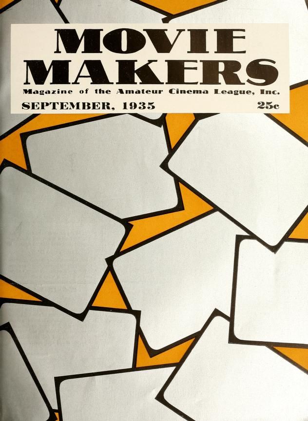 MOVIE MAKERS magazine side cover Issue 141 September 1935