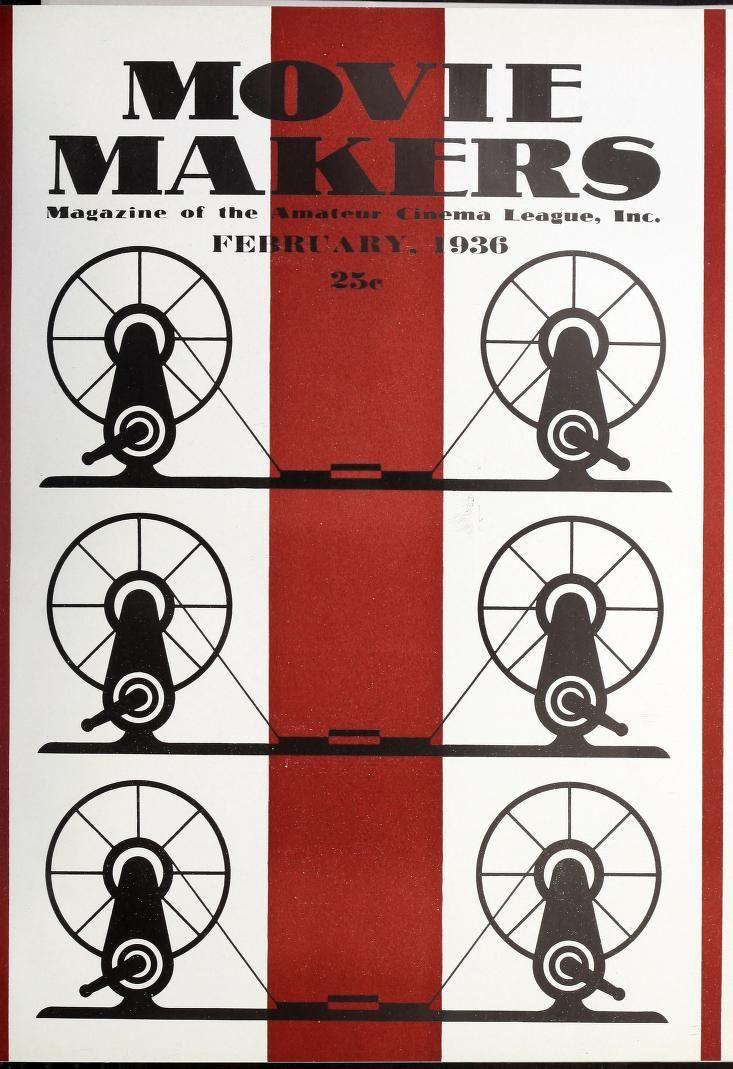 MOVIE MAKERS magazine side cover Issue 146 February 1936