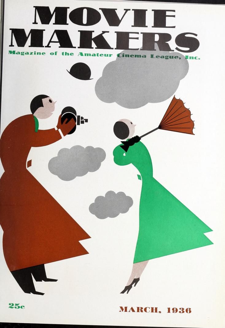 MOVIE MAKERS magazine side cover Issue 147 March 1936
