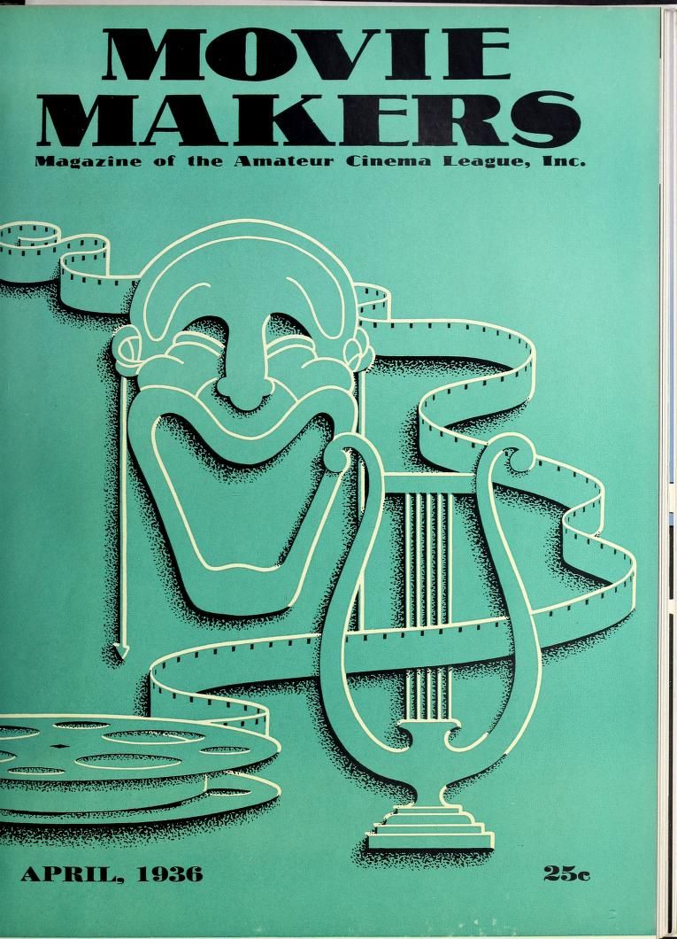 MOVIE MAKERS magazine side cover Issue 148 April 1936