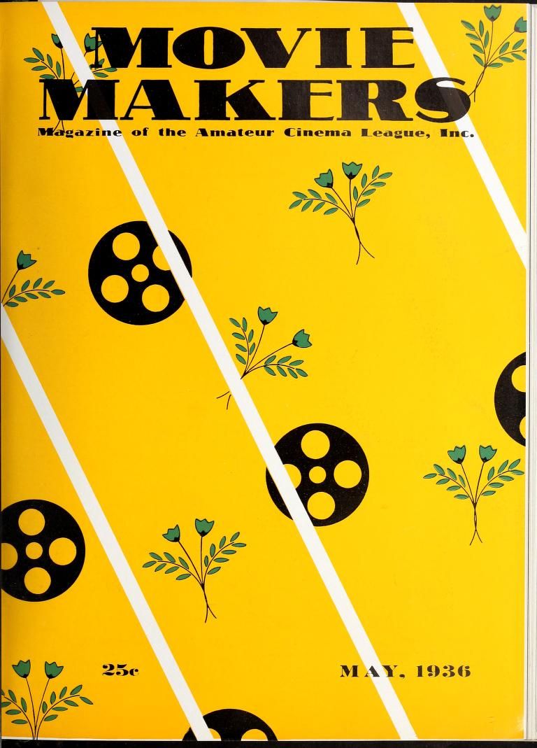 MOVIE MAKERS magazine side cover Issue 149 May 1936