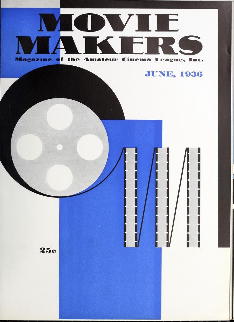 MOVIE MAKERS magazine side cover Issue 150 June 1936