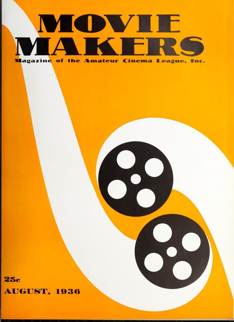 MOVIE MAKERS magazine side cover Issue 152 August 1936