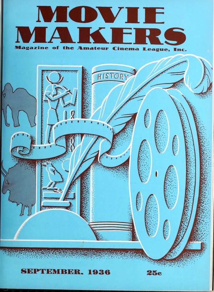 MOVIE MAKERS magazine side cover Issue 153 September 1936