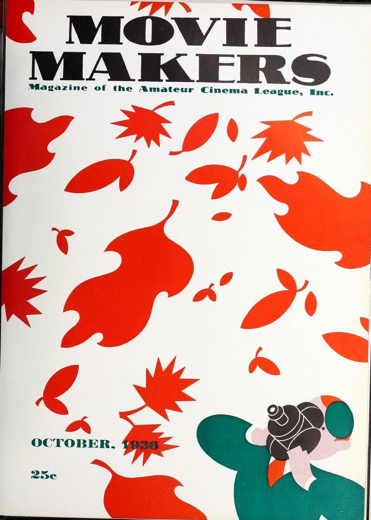 MOVIE MAKERS magazine side cover Issue 154 October 1936