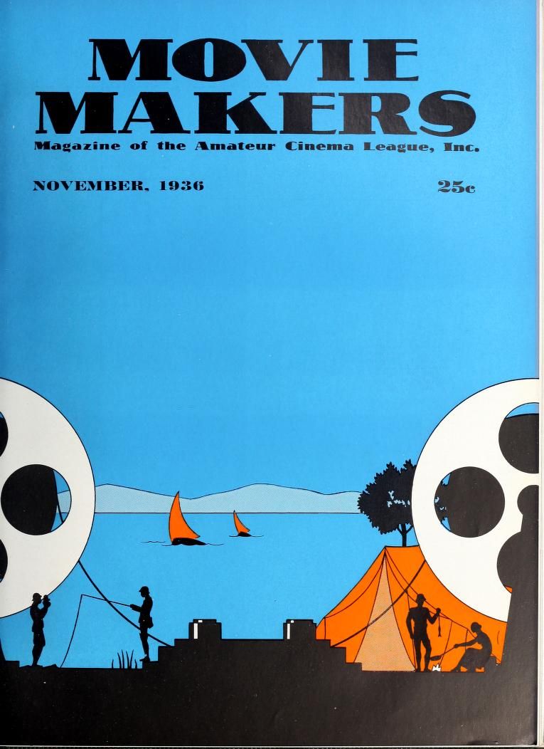 MOVIE MAKERS magazine side cover Issue 155 November 1936