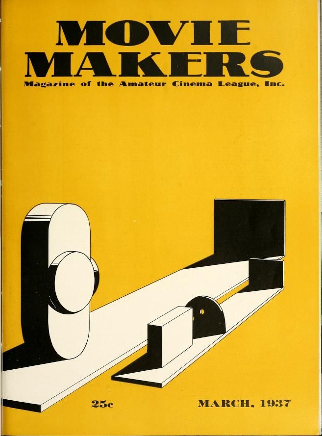MOVIE MAKERS magazine side cover Issue 159 March 1937