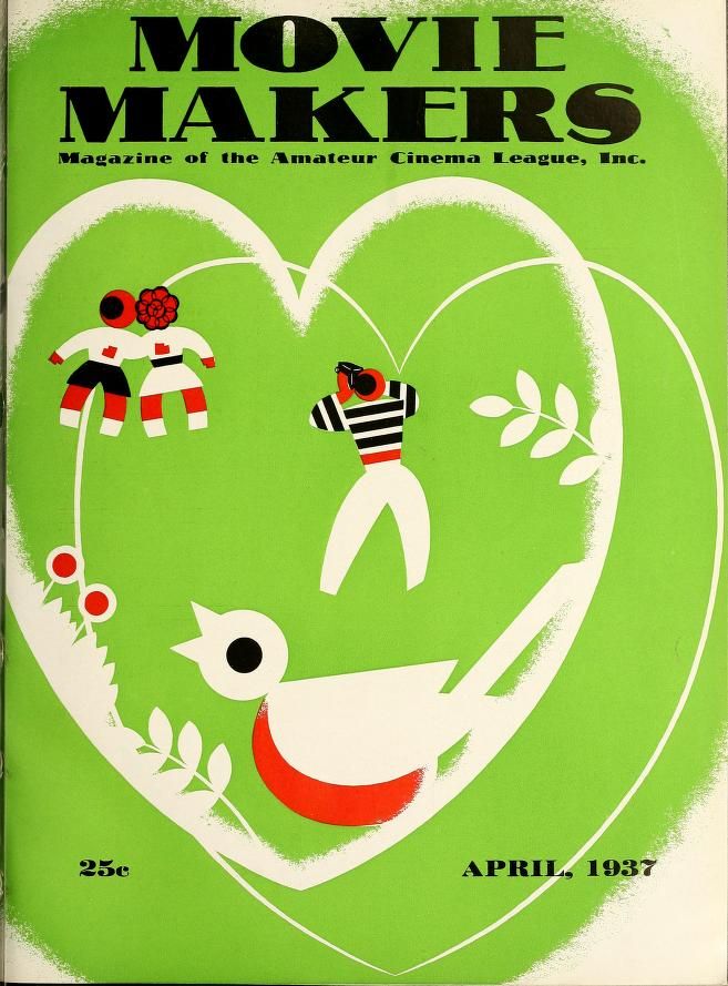 MOVIE MAKERS magazine side cover Issue 160 April 1937