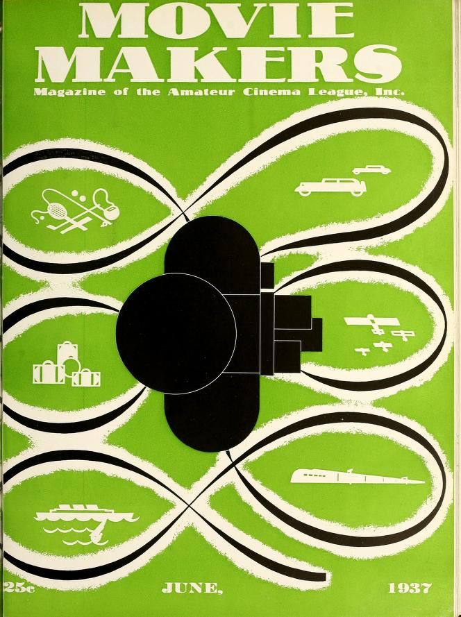 MOVIE MAKERS magazine side cover Issue 162 June 1937