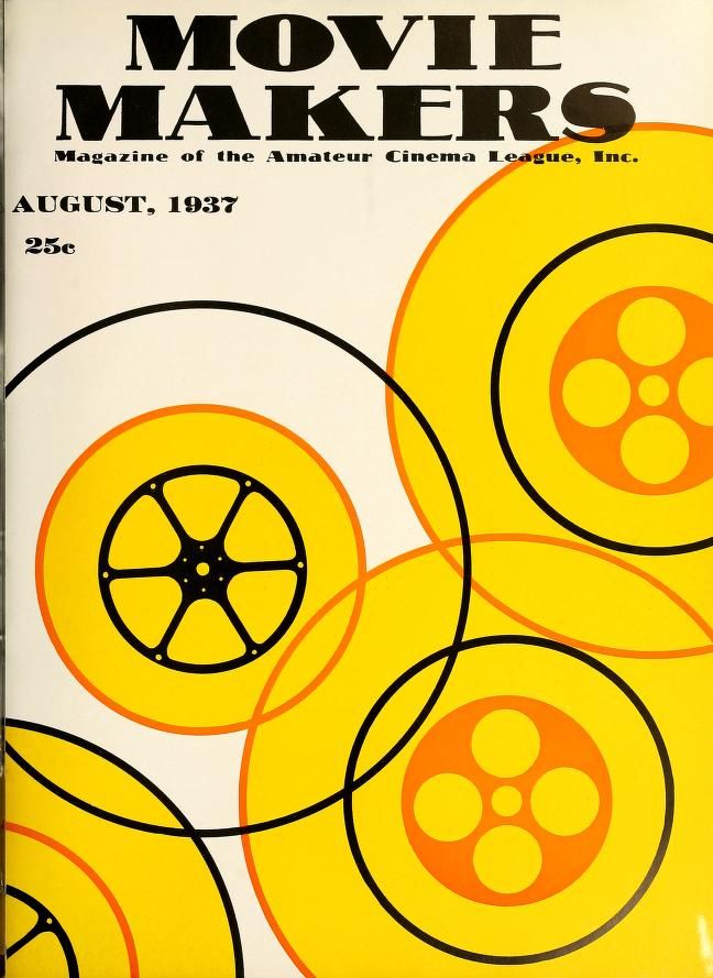 MOVIE MAKERS magazine side cover Issue 164 August 1937