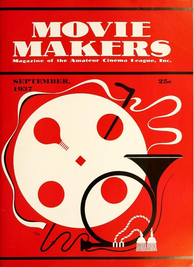 MOVIE MAKERS magazine side cover Issue 165 September 1937