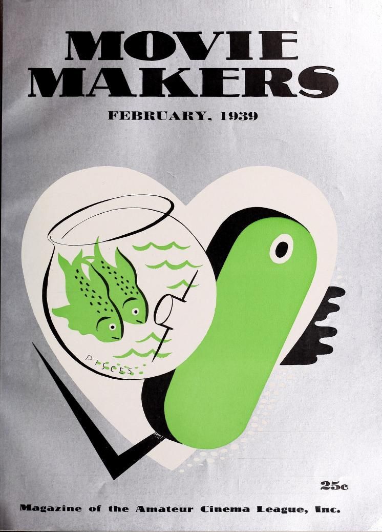 MOVIE MAKERS magazine side cover Issue 170 February 1939