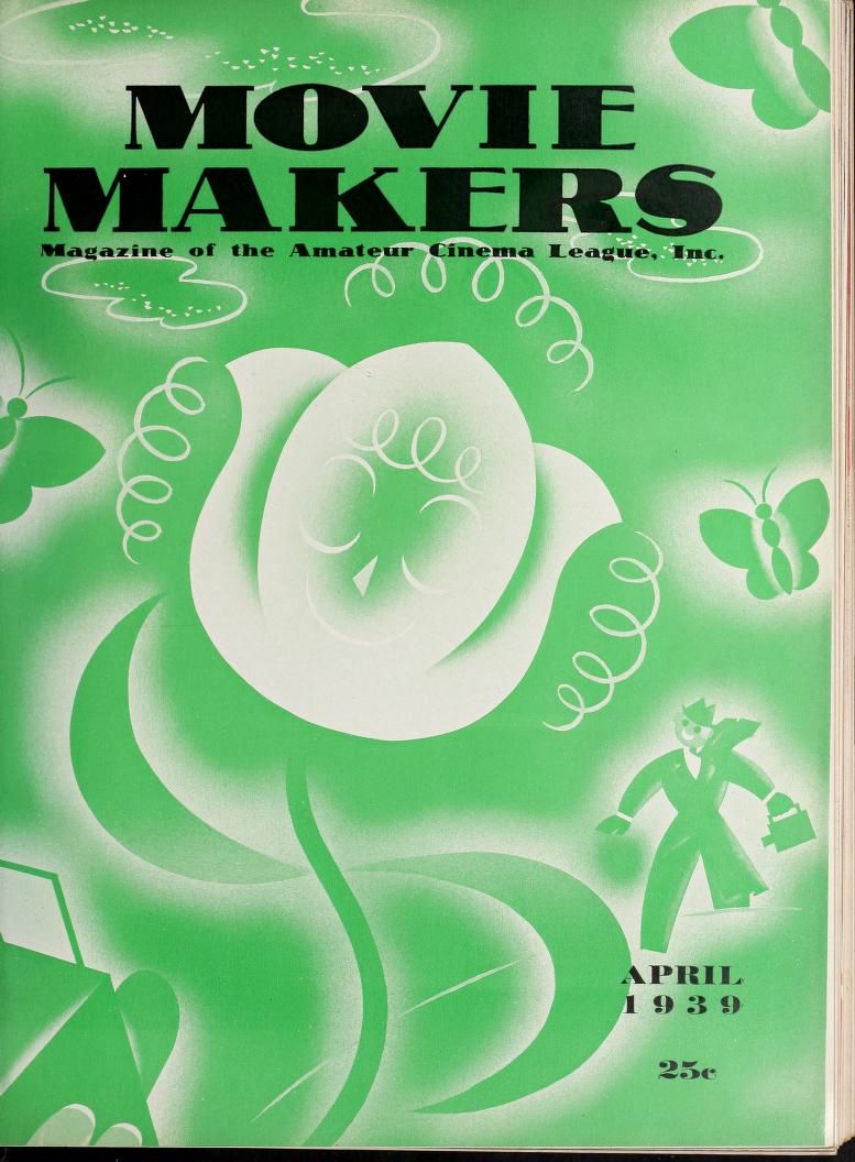 MOVIE MAKERS magazine side cover Issue 172 April 1939