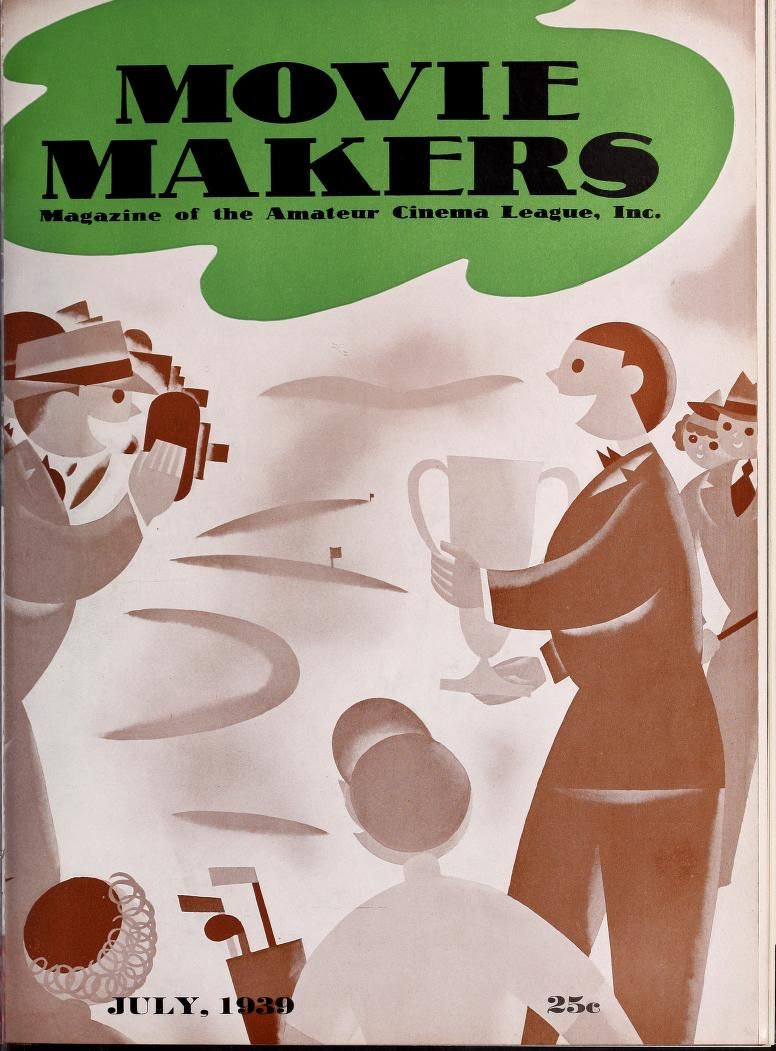 MOVIE MAKERS magazine side cover Issue 175 July 1939