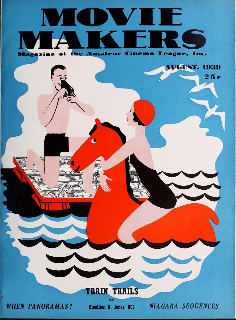 MOVIE MAKERS magazine side cover Issue 176 August 1939
