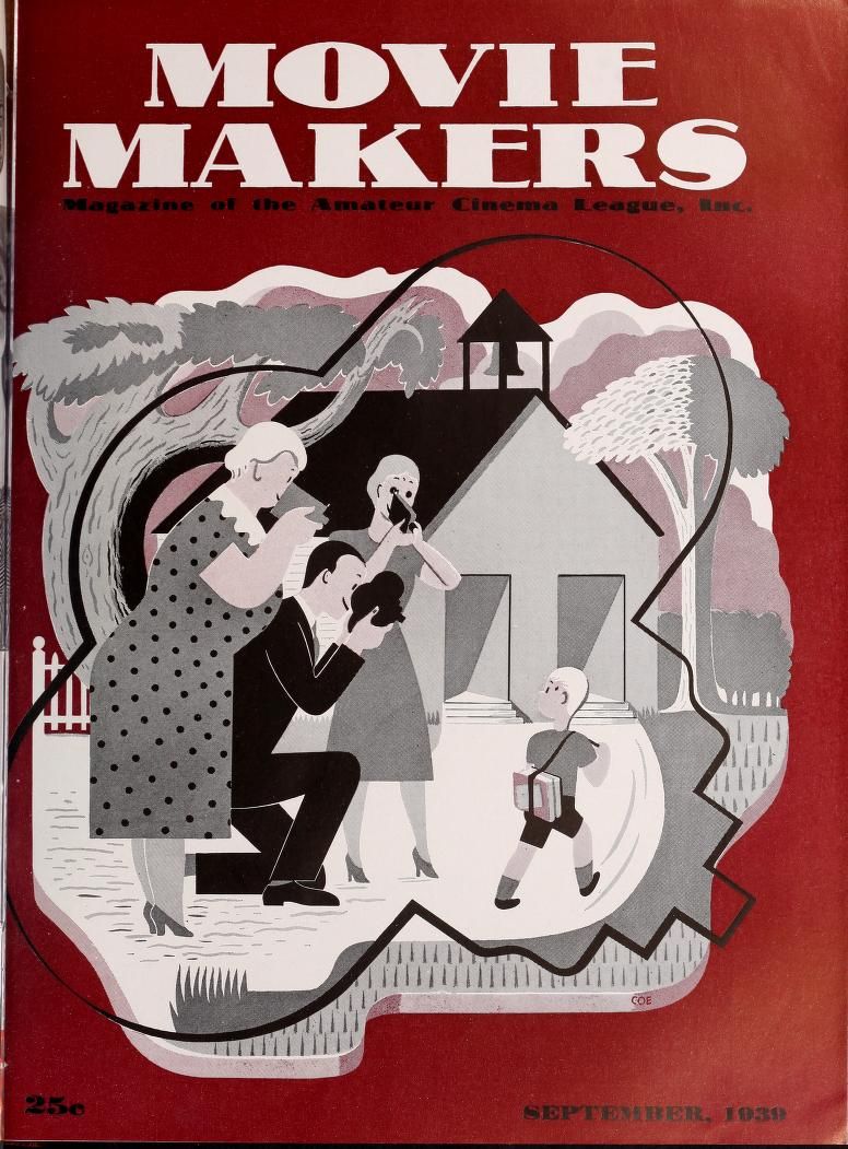 MOVIE MAKERS magazine side cover Issue 177 September 1939