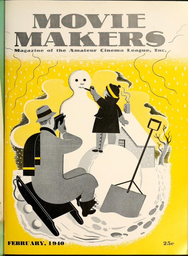 MOVIE MAKERS magazine side cover Issue 182 February 1940